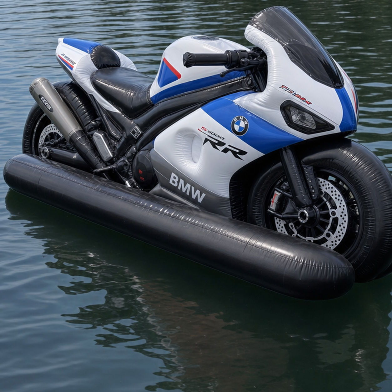 WaveFloats™  Inflated Motorized Bike Floaties