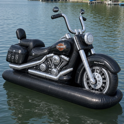 WaveFloats™  Inflated Motorized Bike Floaties
